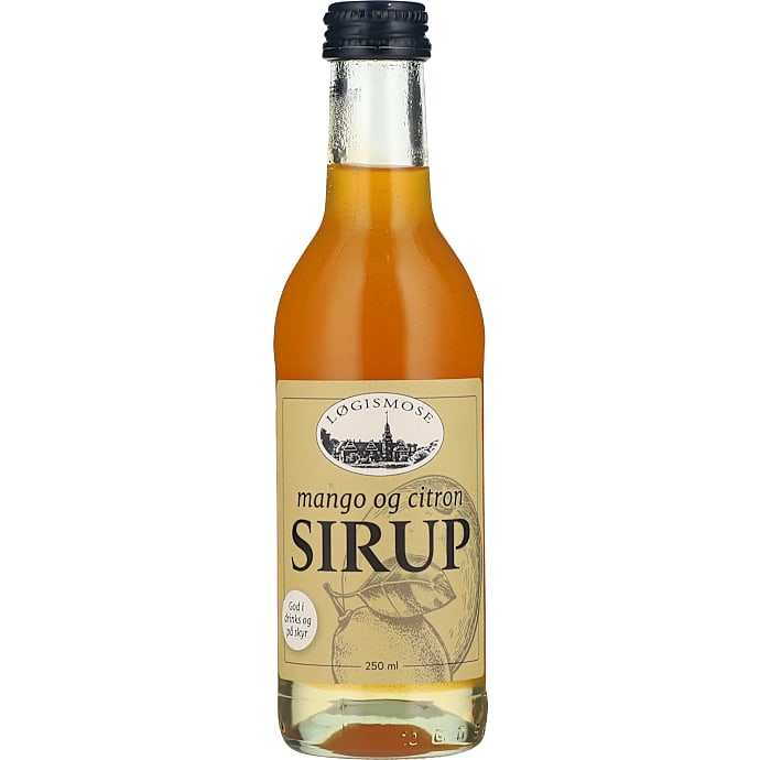 Sirup m. mango- og citronsmag