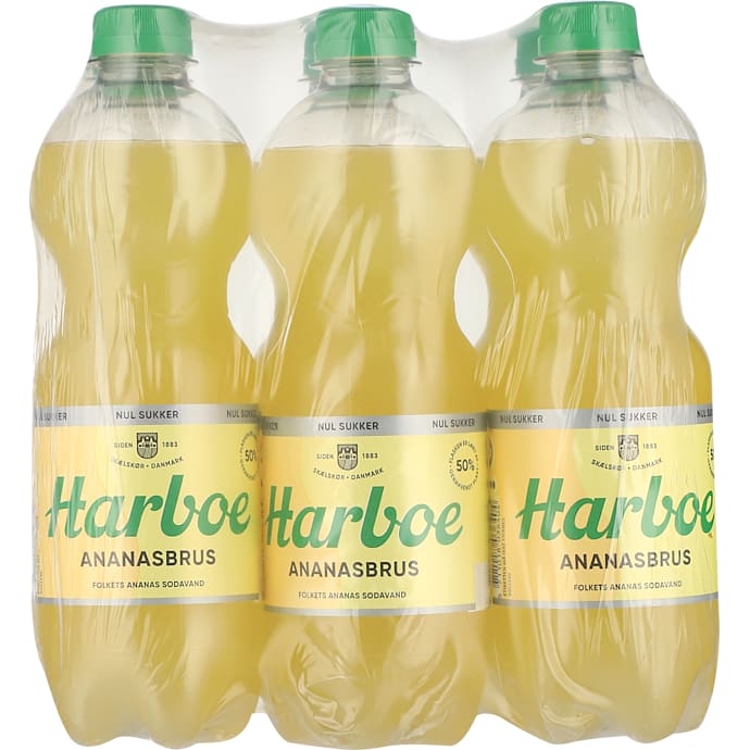 Ananassodavand sukkerfri – produktbillede