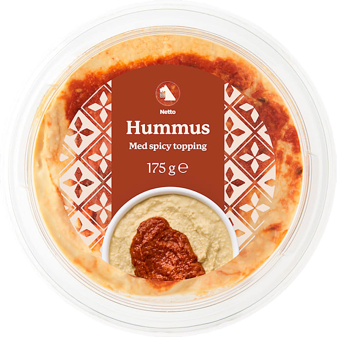Netto Spicy Topped Hummus