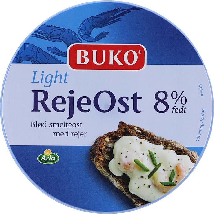 Smøreost m. rejer fedtreduceret