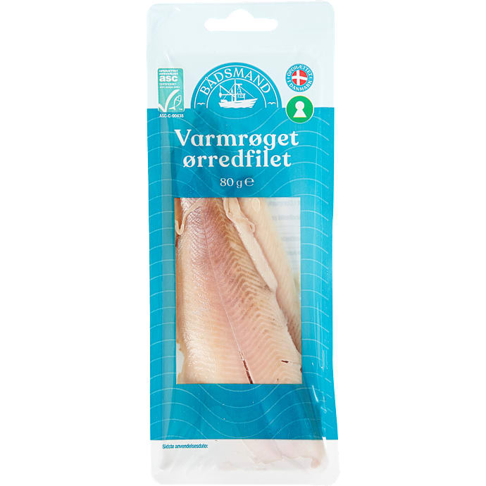 Varmrøget ørredfilet