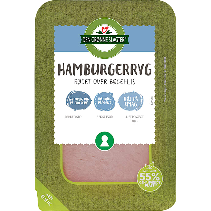 Hamburgerryg i skiver 3% fedt