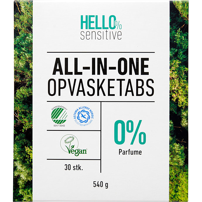 Opvasketabs all-in-one