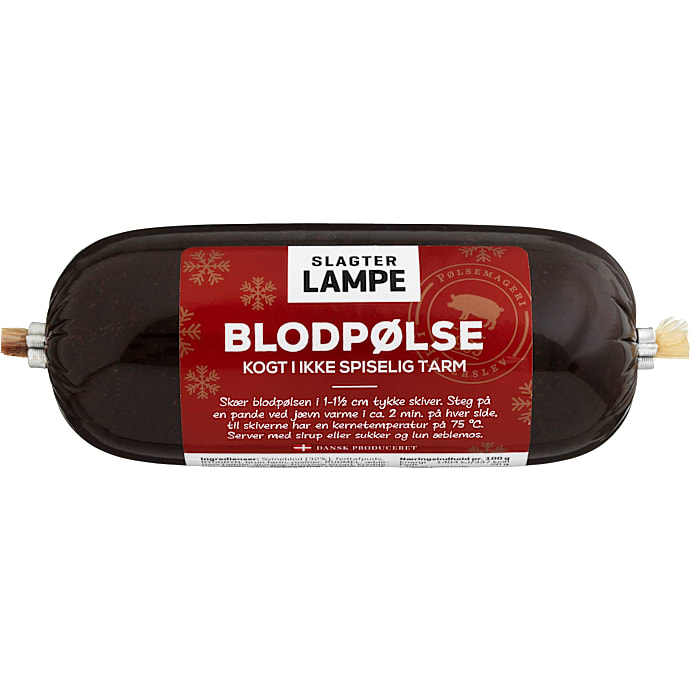Blodpølse – produktbillede