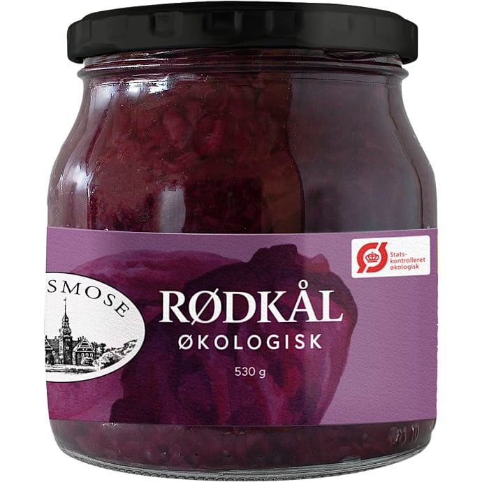 Syltet rødkål øko – produktbillede