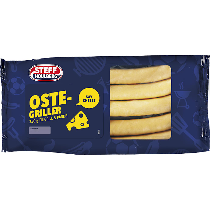 Grillpølser m. ost 62% kød – produktbillede
