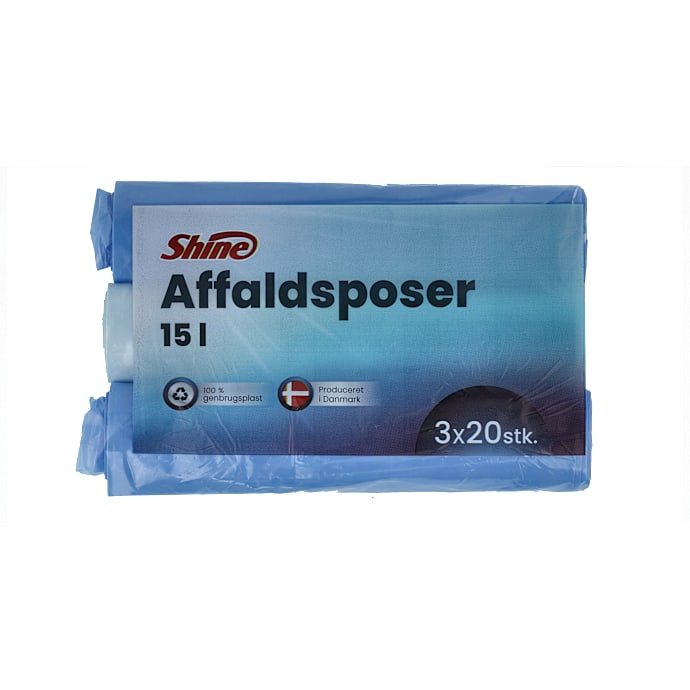 Affaldsposer 15 liter – produktbillede