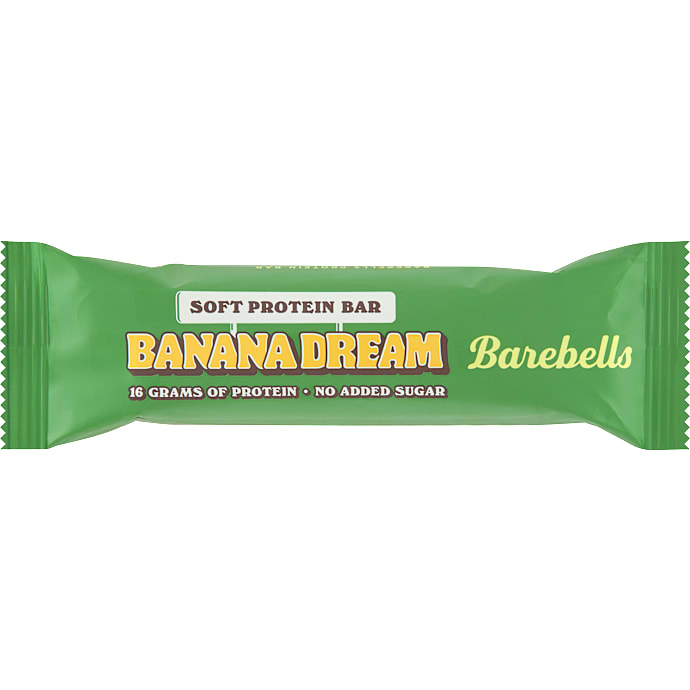 Proteinbar m. karamel- og banansmag u. tilsat sukker – produktbillede