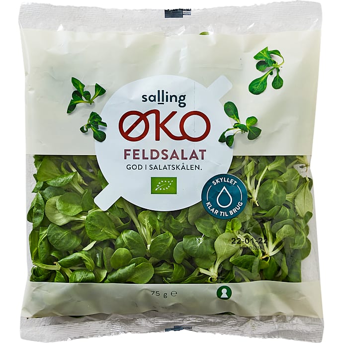 Skyllet feldsalat øko