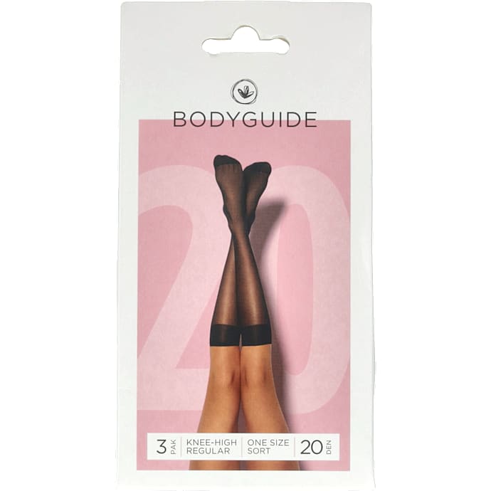 Knæstrømper 3-pak str. onesize – produktbillede