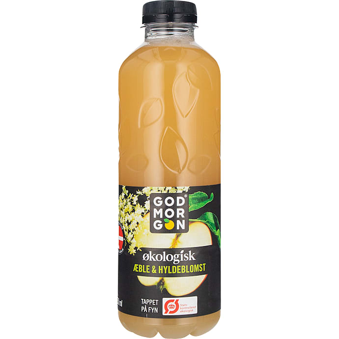 Æblejuice m. hyldeblomst øko