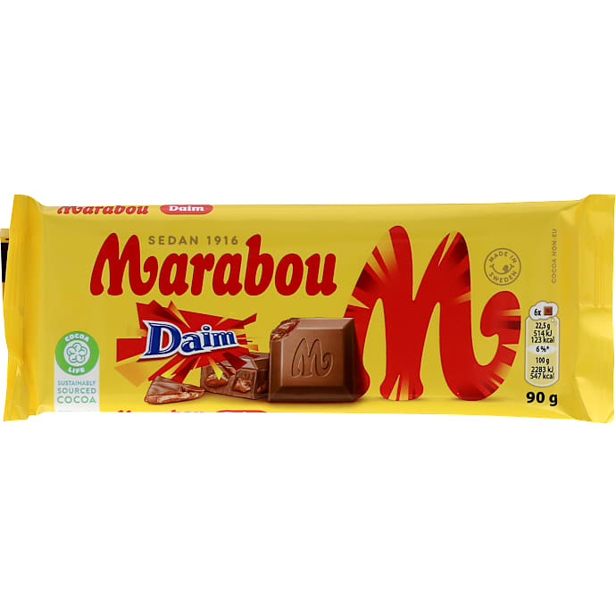 Daim mælkechokolade – produktbillede