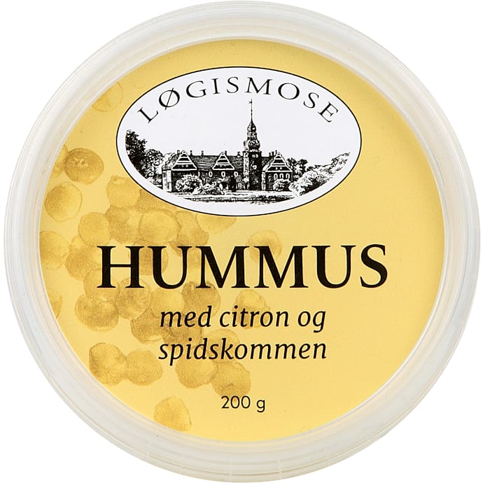 Hummus m. citron og spidskommen