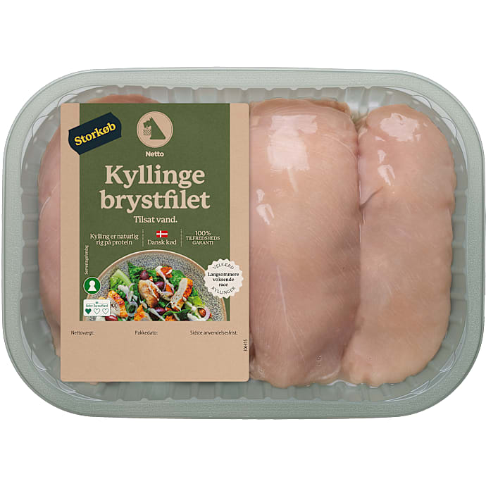 Kyllingebrystfilet 9% – produktbillede
