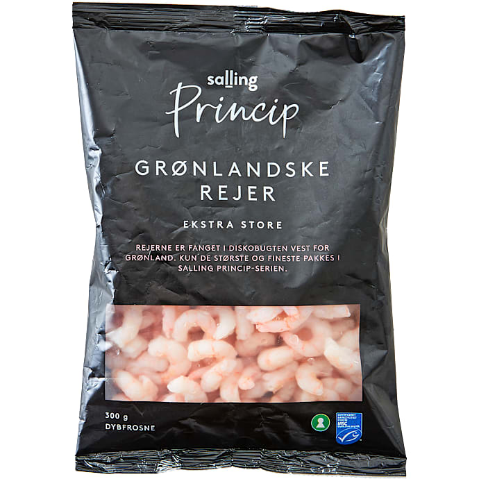 Grønlandske rejer – produktbillede