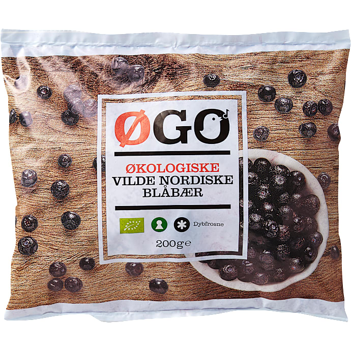 Nordiske blåbær øko – produktbillede