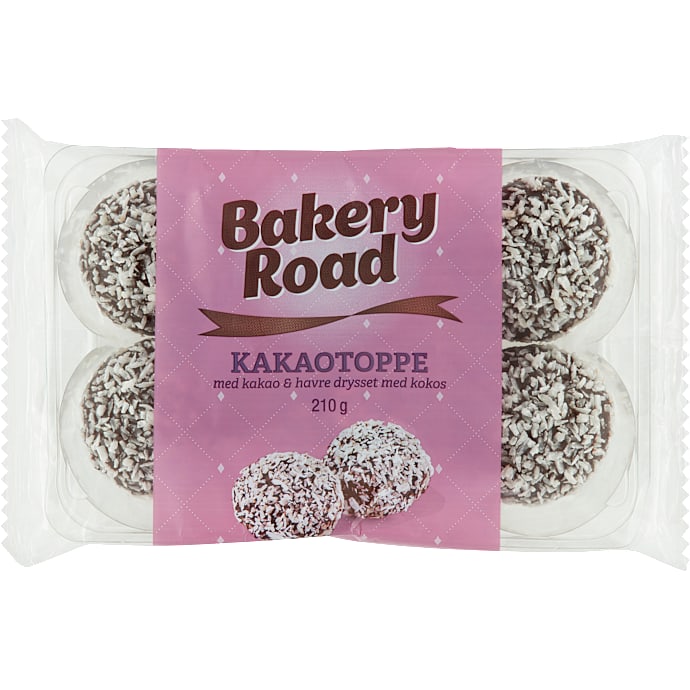 Kakaotoppe m. kokos