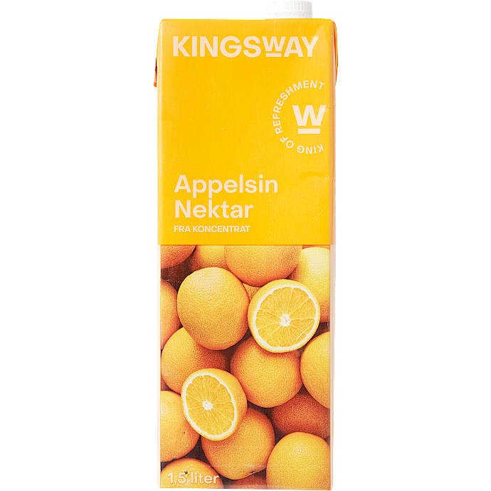 Appelsinnektar fra koncentrat