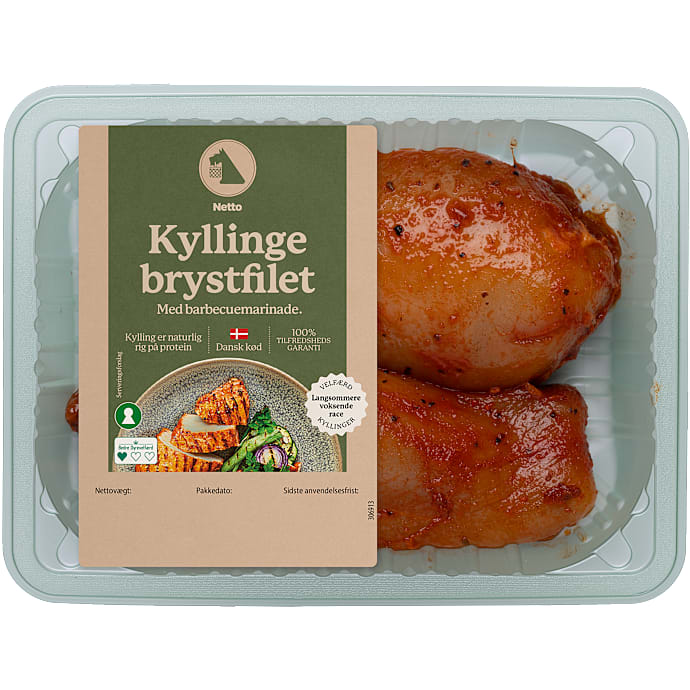 BBQ kyllingebrystfilet – produktbillede