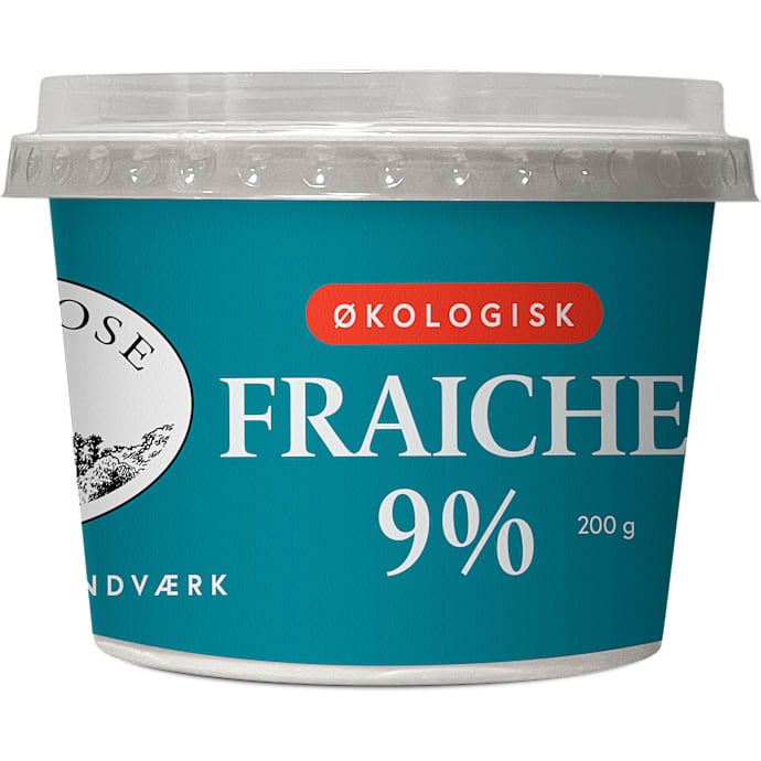 Fraiche 9% fedt øko – produktbillede