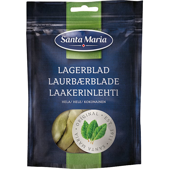 Hele laurbærblade – produktbillede