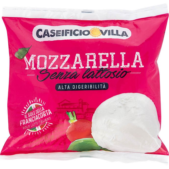 Mozzarella 16% fedt laktosefri