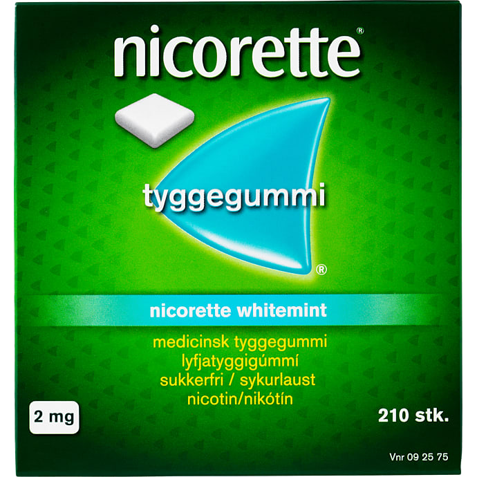 Nikotintyggegummi Whitemint
