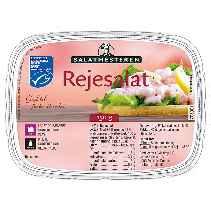 Rejesalat – produktbillede
