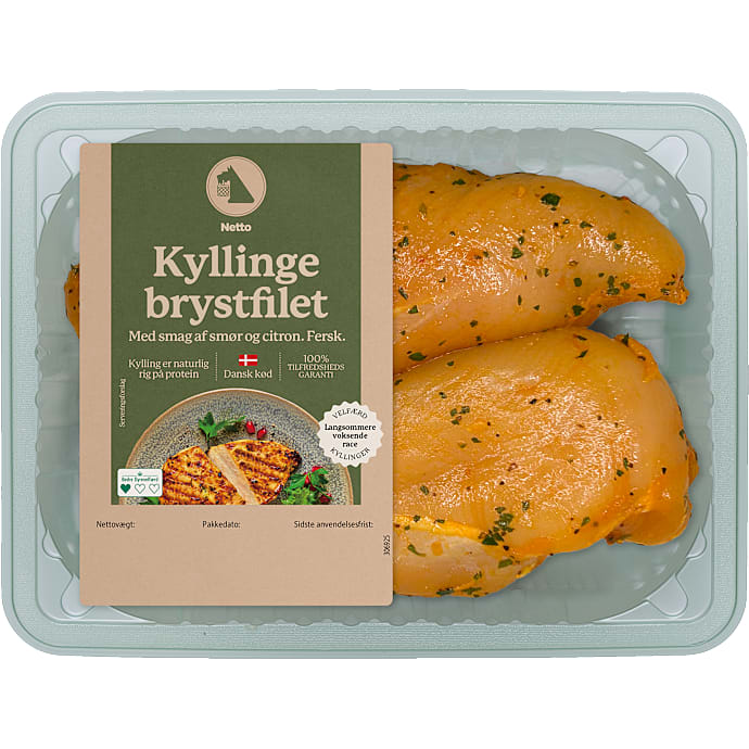 Kyllingebrystfilet - Lemon & Butter – produktbillede