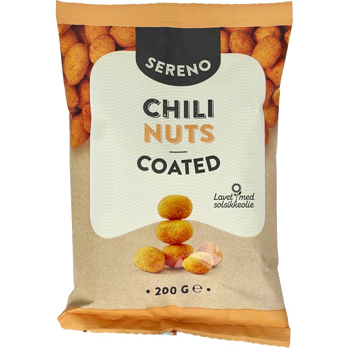 Ristede peanuts m. chili