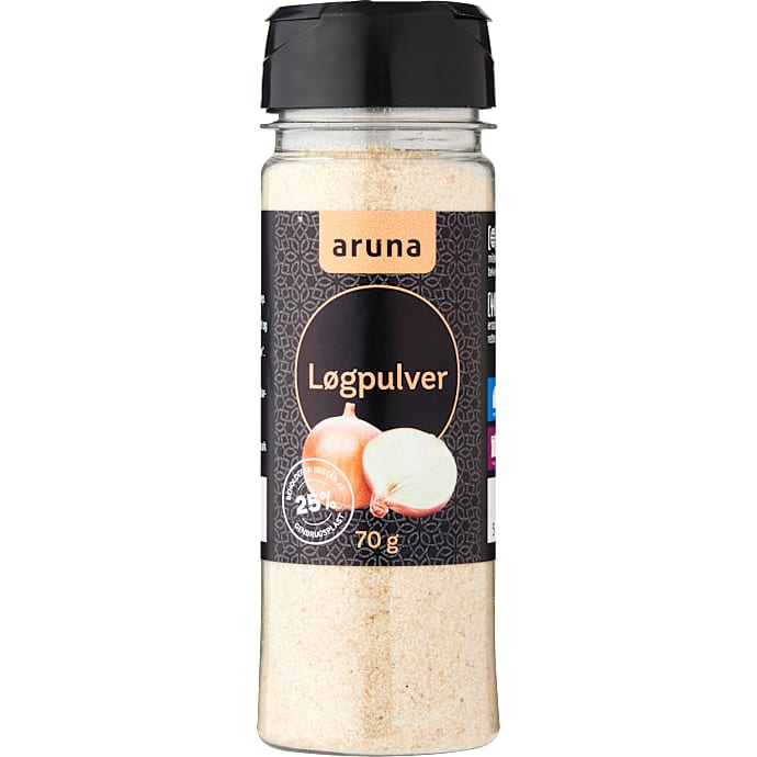Løgpulver – produktbillede