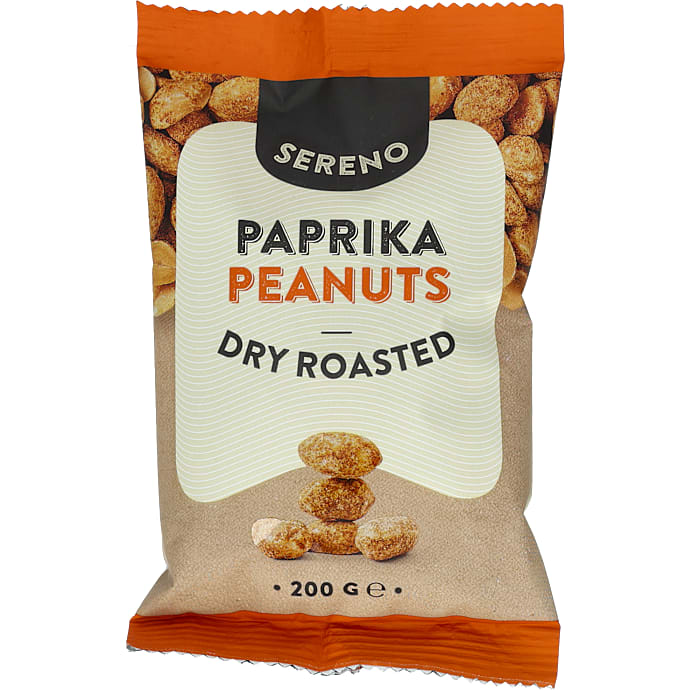 Ristede peanuts m. paprika