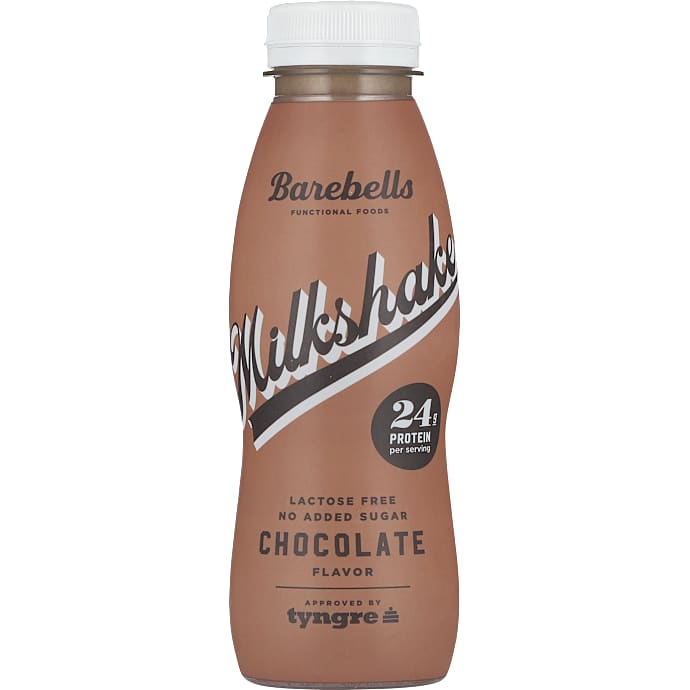 Proteinmilkshake m. chokoladesmag u. tilsat sukker laktosefri