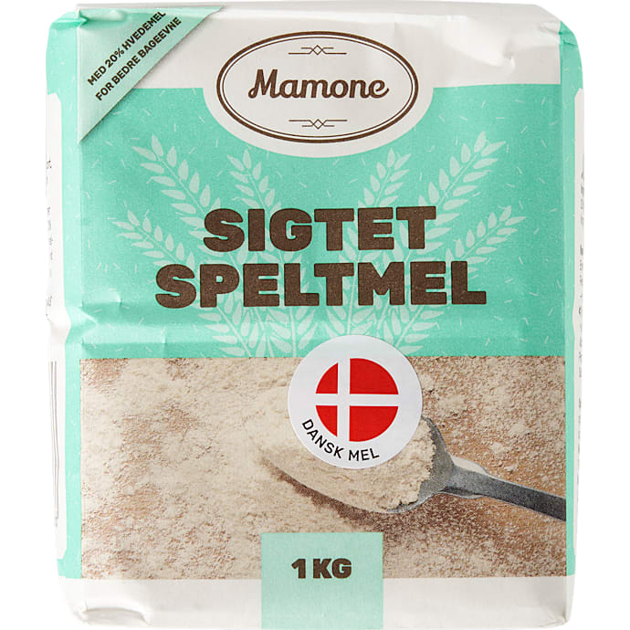 Speltmel – produktbillede