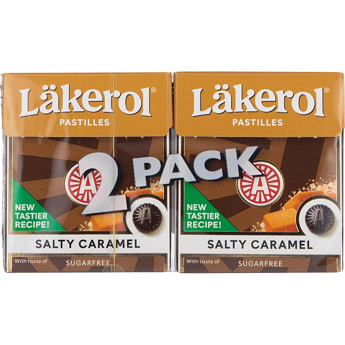 Salty Caramel pastiller sukkerfri – produktbillede