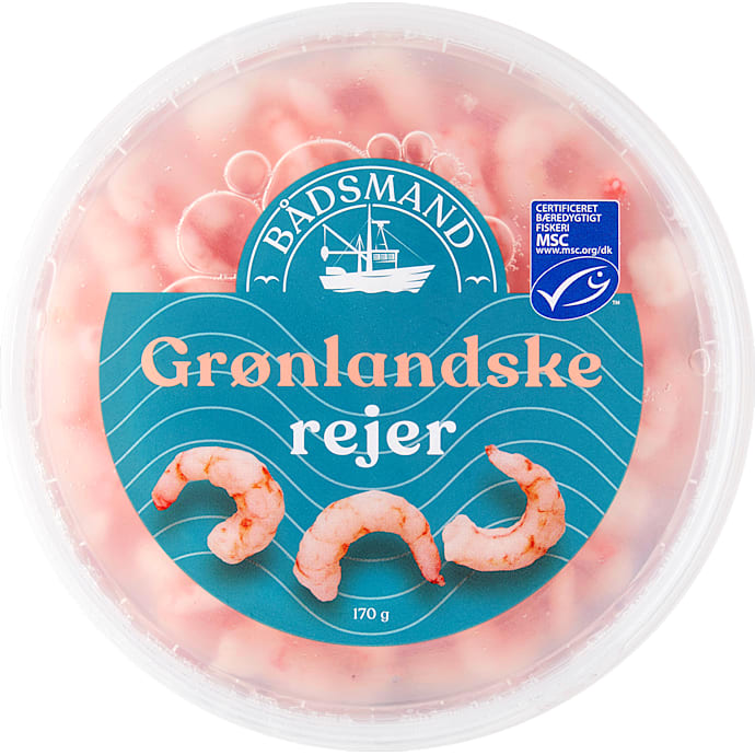 Grønlandske rejer – produktbillede