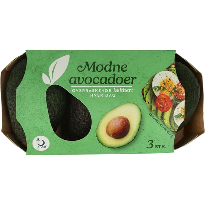 Modne avocadoer – produktbillede