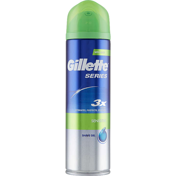 Barbergel m. aloe vera sensitiv hud – produktbillede