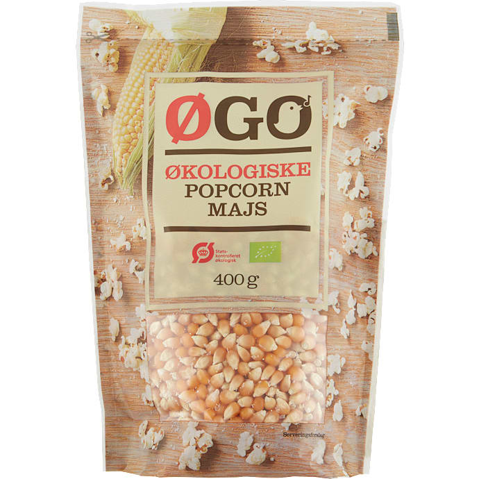 Popcornmajs øko – produktbillede