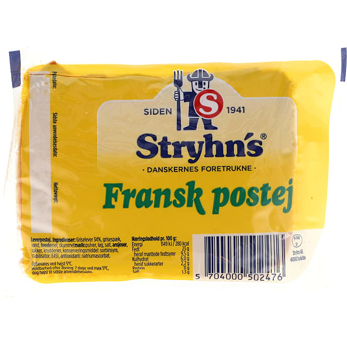 Fransk postej – produktbillede