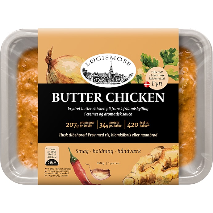 Butter chicken – produktbillede