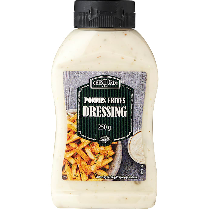 Pommes frites dressing