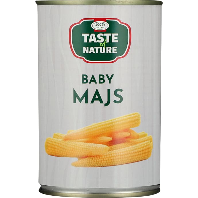 Babymajs – produktbillede