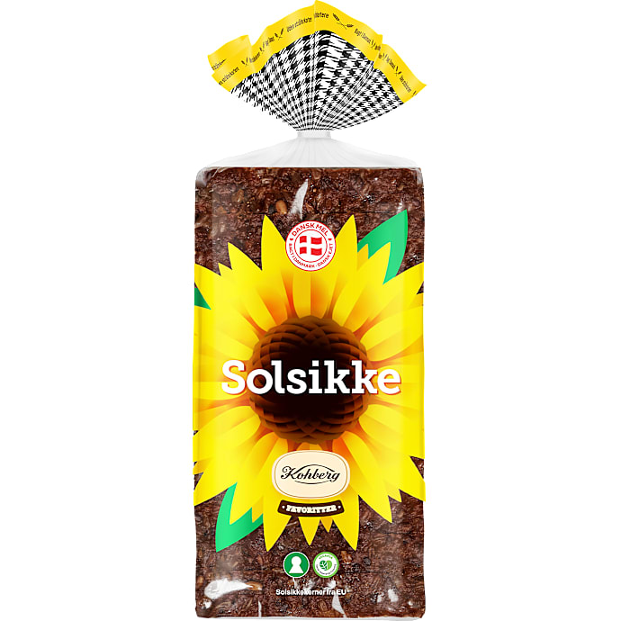 Solsikkerugbrød