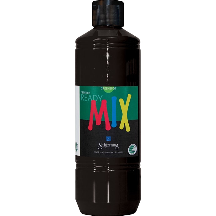 Schjerning vandbaseret maling 250 ml - sort