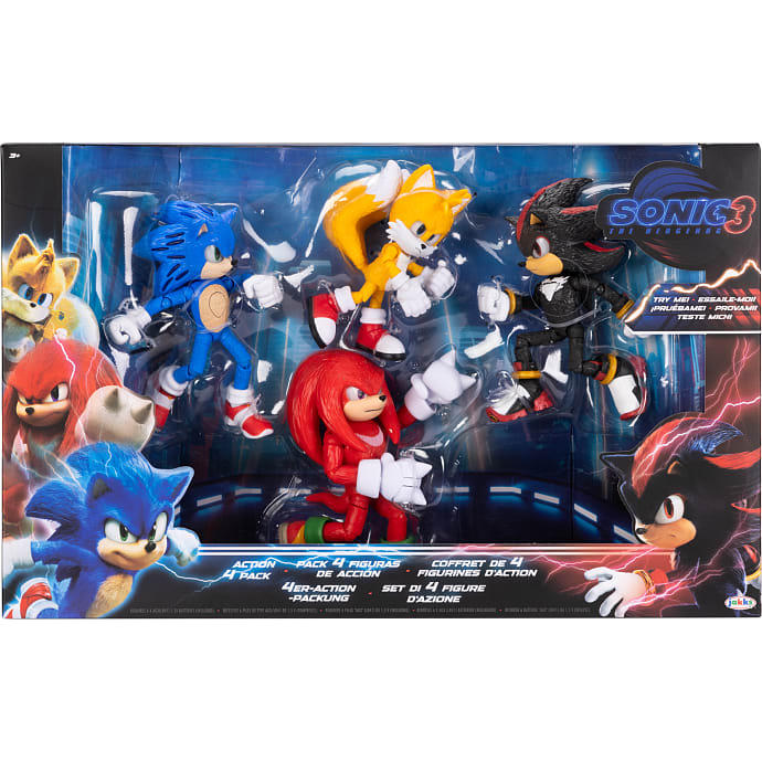 Sonic 3 figursæt 13 cm