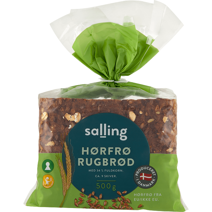 Rugbrød m. hørfrø