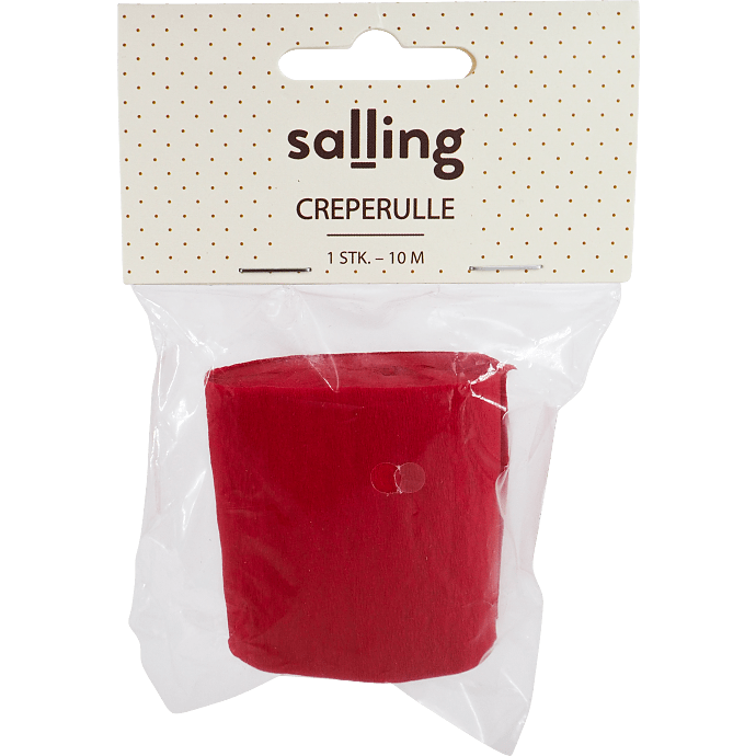 Salling creperulle L:10 meter - Rød