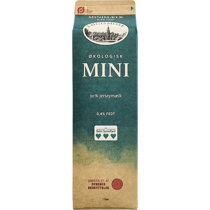 Minimælk 0,4% fedt øko