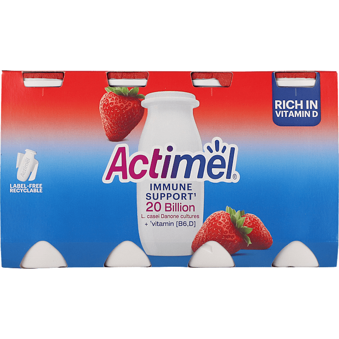 Drikkeyoghurt m. jordbær 1.5 % fedt